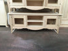MOBILI-2G---PORTA-TV-CLASSICO-IN-LEGNO-BOMBATO-2-PORTE-GREZZO-L.160-P.50-H.61