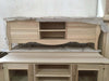 MOBILI-2G---PORTA-TV-CLASSICO-IN-LEGNO-BOMBATO-4-CASSETTI-GREZZO-L.182-P.50-H.61