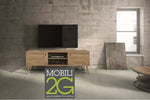 MOBILI-2G---PORTA-TV-IN-LEGNO-ABETE-SPAZZOLATO-NATURALE-160X45X55