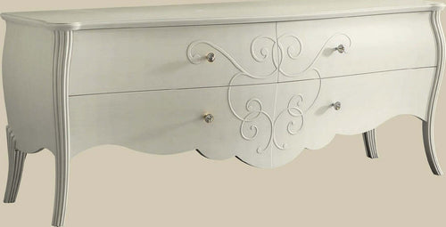 MOBILI-2G---PORTA-TV-IN-LEGNO-BOMBATO-4-CASSETTI-GREZZO-L.170-P.50-H.66
