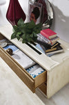 MOBILI-2G---Porta-tv-in-legno-massello-shabby-laccato-2-cassetti-130x54-55