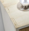 MOBILI-2G---Porta-tv-in-legno-massello-shabby-laccato-2-cassetti-130x54-55