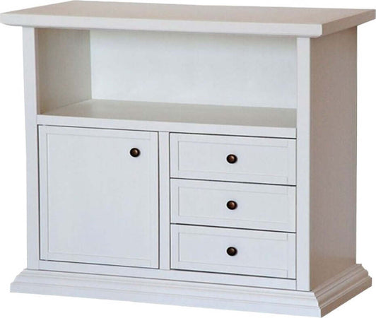 MOBILI-2G---PORTA-TV-IN-LEGNO-SHABBY-CHIC-BIANCO-84x40x80
