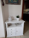 MOBILI-2G---PORTA-TV-IN-LEGNO-SHABBY-CHIC-BIANCO-84x40x80