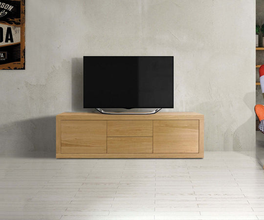 MOBILI-2G---PORTA-TV-ROVERE-NATURALE-170X45x50