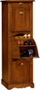MOBILI-2G---SCARPIERA-SINGOLA-IN-LEGNO-TINTA-NOCE-ARTE-POVERA-L.53-P.43-H.155
