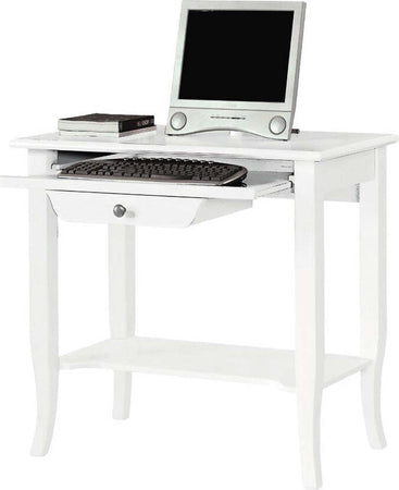 MOBILI-2G---SCRIVANIA-1-CASSETTO-LEGNO-ARTE-POVERA-BIANCO-85x49x79h