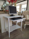 MOBILI-2G---SCRIVANIA-1-CASSETTO-LEGNO-ARTE-POVERA-BIANCO-85x49x79h