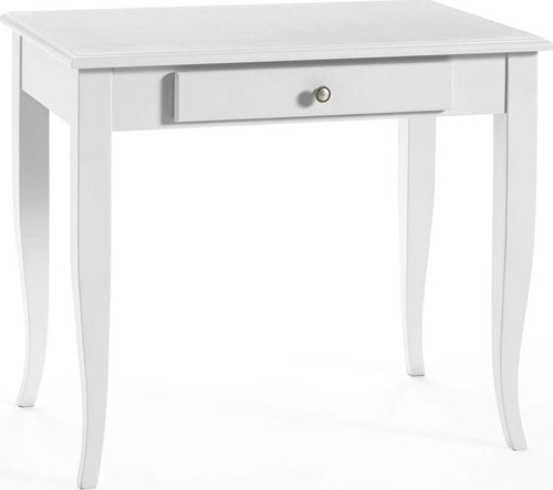 MOBILI-2G---SCRIVANIA-1-CASSETTO-LEGNO-BIANCO-SPORCO-90X57X76
