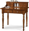 MOBILI-2G---SCRIVANIA-10-CASSETTI-IN-LEGNO-ARTE-POVERA-TINTA-NOCE-105X55X104