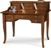 MOBILI-2G---SCRIVANIA-11-CASSETTI-IN-LEGNO-ARTE-POVERA-TINTA-NOCE-120X57X104