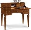 MOBILI-2G---SCRIVANIA-13-CASSETTI-IN-LEGNO-ARTE-POVERA-TINTA-NOCE-120X57X104