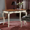 MOBILI-2G---Scrivania-2-cassetti-legno-bianco-bicolore-shabby-120X60x77
