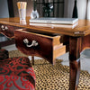 MOBILI-2G---Scrivania-2-cassetti-legno-noce-consumato-shabby-110X60x79