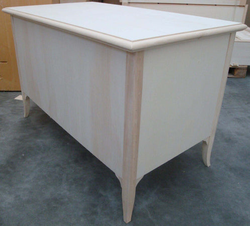MOBILI-2G---Scrivania-3-cassetti-1-porta-arte-povera-grezzo-130x75x80