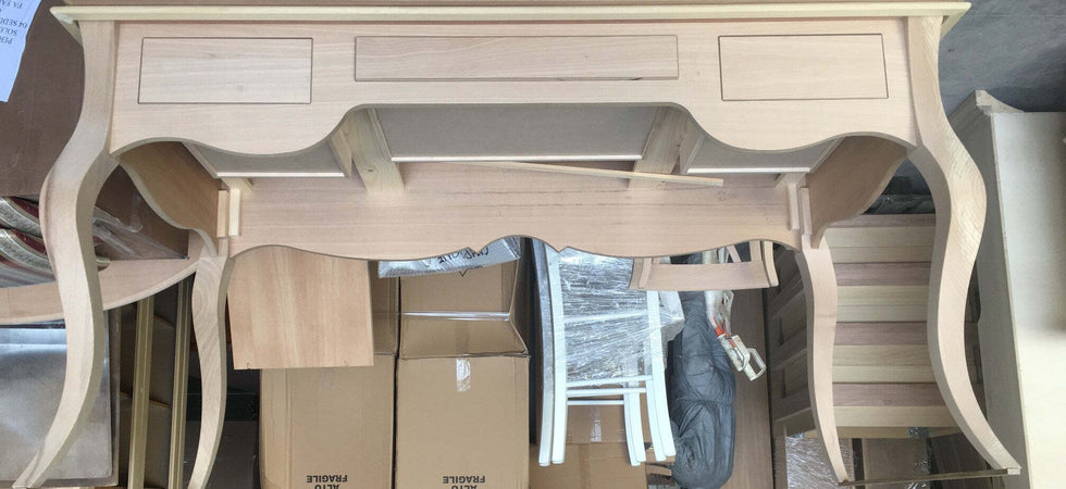 MOBILI-2G---SCRIVANIA-3-CASSETTI-SAGOMATA-LEGNO-GREZZO-150X75X80