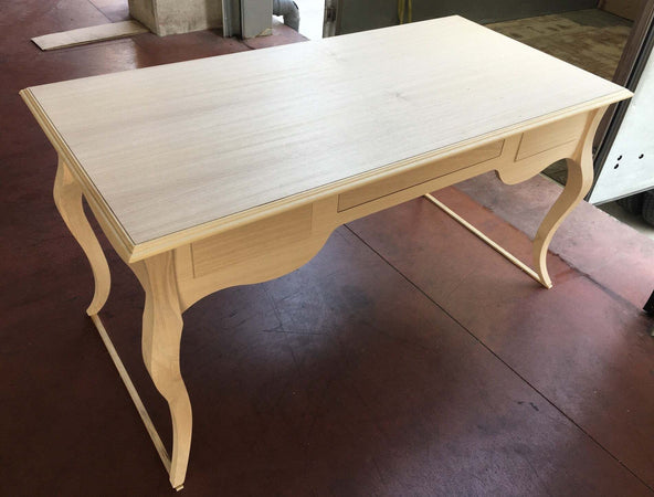 MOBILI-2G---SCRIVANIA-3-CASSETTI-SAGOMATA-LEGNO-GREZZO-150X75X80
