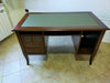 MOBILI-2G---SCRIVANIA-4-CASSETTI-IN-LEGNO-ARTE-POVERA-TINTA-NOCE-130x74x81