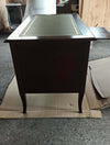 MOBILI-2G---SCRIVANIA-4-CASSETTI-IN-LEGNO-ARTE-POVERA-TINTA-NOCE-130x74x81