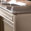 MOBILI-2G---SCRIVANIA-6-CASSETTI-IN-LEGNO-LACCATO-GRIGIO/MARRONE-L.140-P.85-H.82