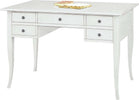 MOBILI-2G---SCRIVANIA-ARTE-POVERA-5-CASSETTI-LEGNO-BIANCO-130x65x81