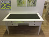 MOBILI-2G---SCRIVANIA-ARTE-POVERA-LEGNO-BIANCO-INSERTO-ECOPELLE-130X65x81