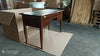 MOBILI-2G---SCRIVANIA-ARTE-POVERA-PIANO-PELLE-LEGNO-TINTA-NOCE-130x65x81