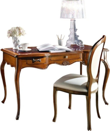 MOBILI-2G---SCRIVANIA-CLASSICA-3-CASSETTI-IN-LEGNO-ELITE-139X69x80