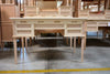 MOBILI-2G---SCRIVANIA-CLASSICA-5-CASSETTI-IN-LEGNO/PELLE-BASSANO-130x70x80