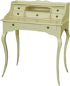 MOBILI-2G---Scrivania-classica-6-cassetti-piano-estraibile-legno-avorio-78x50x95