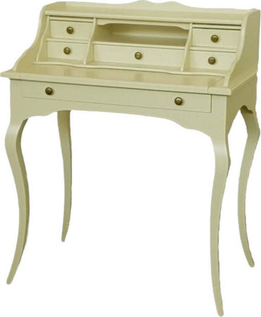MOBILI-2G---Scrivania-classica-6-cassetti-piano-estraibile-legno-avorio-78x50x95