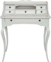 MOBILI-2G---Scrivania-classica-6-cassetti-piano-estraibile-legno-bianco-78x50x95