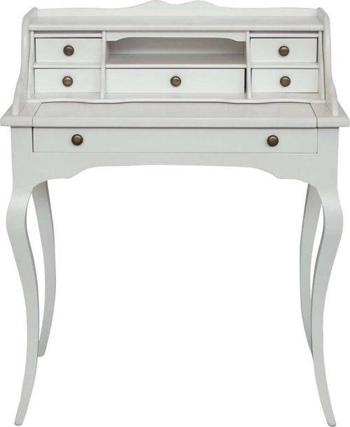 MOBILI-2G---Scrivania-classica-6-cassetti-piano-estraibile-legno-bianco-78x50x95