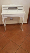 MOBILI-2G---Scrivania-classica-6-cassetti-piano-estraibile-legno-bianco-78x50x95