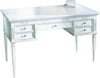 MOBILI-2G---SCRIVANIA-CLASSICA-IN-LEGNO-BIANCO-CONSUMATO-130x70x80