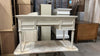 MOBILI-2G---SCRIVANIA-CLASSICA-IN-LEGNO-BIANCO-CONSUMATO-130x70x80