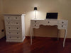 MOBILI-2G---Scrivania-classico-legno-massello-5-cassetti-bianco-102x50x80H