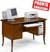 MOBILI-2G---SCRIVANIA-IN-LEGNO-3-CASSETTI-TINTA-NOCE-ARTE-POVERA-130X75X81