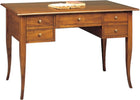 MOBILI-2G---SCRIVANIA-IN-LEGNO-5-CASSETTI-ARTE-POVERA-TINTA-ELITE-150x65x81
