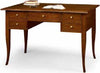 MOBILI-2G---SCRIVANIA-IN-LEGNO-ARTE-POVERA-5-CASSETTI-TINTA-NOCE-130x65x81