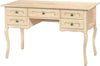 MOBILI-2G---SCRIVANIA-IN-LEGNO-AVORIO-PENNELLATO-CON-DECORI-L.130-P.60-H.79