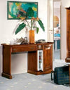 MOBILI-2G---SCRIVANIA-PORTAFRIGO-IN-LEGNO-TINTA-NOCE-1-PORTA-1-CASSETTO-125X56X80