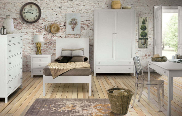 MOBILI-2G---SCRIVANIA-SHABBY-LEGNO-BIANCO-1-CASSETTO-114X51X80