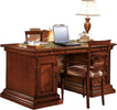 MOBILI-2G---SCRIVANIA-STUDIO-CLASSICA-IN-LEGNO-TINTA-NOCE-180x85x78