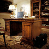 MOBILI-2G---SCRIVANIA-STUDIO-CLASSICA-IN-LEGNO-TINTA-NOCE-180x85x78