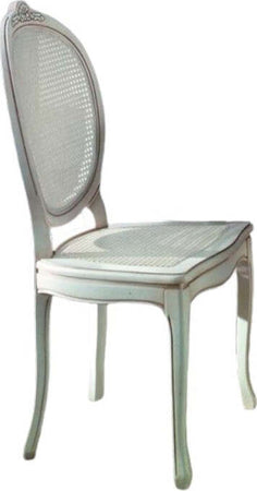 MOBILI-2G---Sedia-classica-ovalina-paglia-di-vienna-legno-shabby-bianco-49x55x104