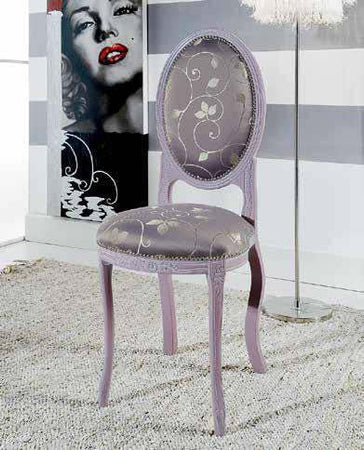 MOBILI-2G---SEDIA-IMBOTTITA-LILLA-IN-LEGNO-MASSELLO-INTAGLIATA-CON-FREGI