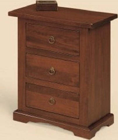MOBILI-2G---SET-2-COMODINI-ARTE-POVERA-IN-LEGNO-3-CASSETTI-TINTA-NOCE