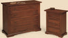 MOBILI-2G---SET-2-COMODINI-ARTE-POVERA-IN-LEGNO-3-CASSETTI-TINTA-NOCE