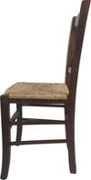 MOBILI-2G---SET-2-SEDIE-CROCE-LEGNO/PAGLIA-TINTA-NOCE